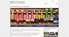 Desktop Screenshot of kita.goettingen.de