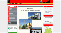 Desktop Screenshot of feuerwehr.goettingen.de